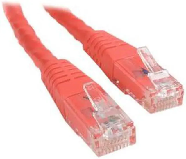 Main image of StarTech.com 2 ft Red Molded Cat6 UTP Patch Cable - ETL Verified