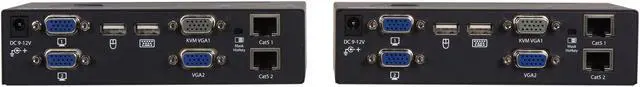 Alt view image 5 of 5 - StarTech.com SV565DUTPU USB Dual VGA over Cat5 KVM Console Extender - 650 ft / 200m