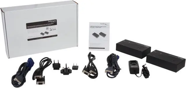 Alt view image 6 of 5 - StarTech.com SV565DUTPU USB Dual VGA over Cat5 KVM Console Extender - 650 ft / 200m
