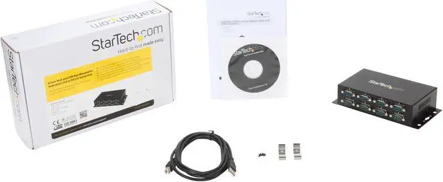 Alt view image 5 of 5 - StarTech.com ICUSB2328I USB to Serial Adapter Hub - 8 Port - Industrial - Wall Mount - Din Rail - COM Port Retention - FTDI USB to RS232