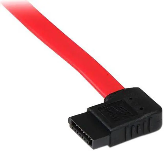 Alt view image 2 of 3 - StarTech.com 12in SATA to Right Side Angle SATA Serial ATA Cable