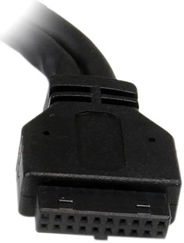 Alt view image 3 of 3 - StarTech.com 2 Port Internal USB 3.0 Motherboard Header Adapter Cable