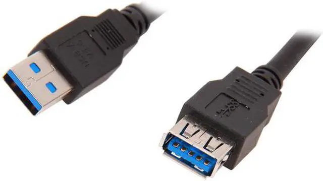 Alt view image 2 of 3 - StarTech.com 6 ft Black SuperSpeed USB 3.0 Extension Cable A to A - M/F