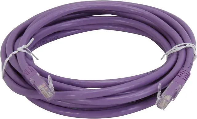 Alt view image 2 of 3 - StarTech.com C6PATCH15PL 15 ft. Cat 6 Purple Molded UTP Gigabit Patch Cable