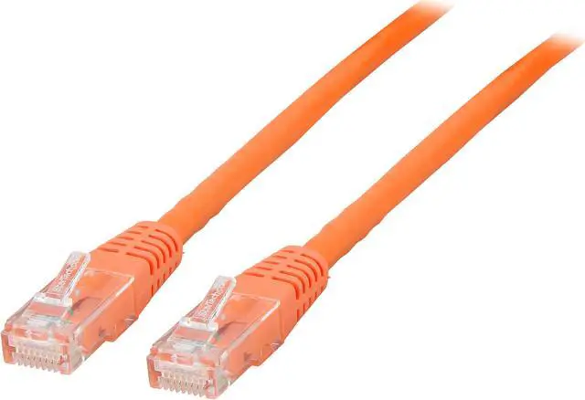 Main image of StarTech.com C6PATCH20OR 20 ft. Cat 6 Orange Molded UTP Gigabit Patch Cable