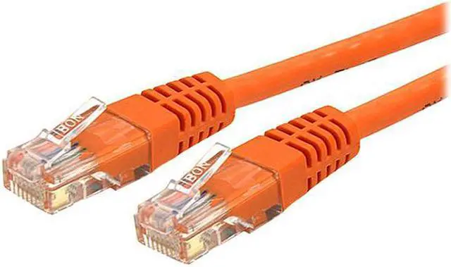 Main image of StarTech.com C6PATCH50OR 50 ft. Cat 6 Orange Molded UTP Gigabit Patch Cable
