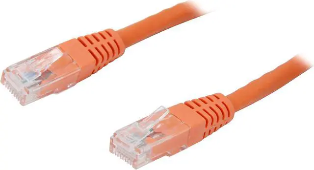 Main image of StarTech.com C6PATCH6OR 6 ft. Cat 6 Orange Molded UTP Gigabit Patch Cable