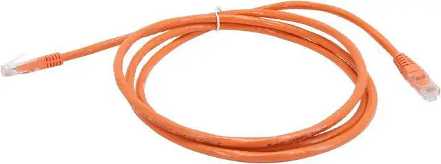 Alt view image 2 of 3 - StarTech.com C6PATCH6OR 6 ft. Cat 6 Orange Molded UTP Gigabit Patch Cable