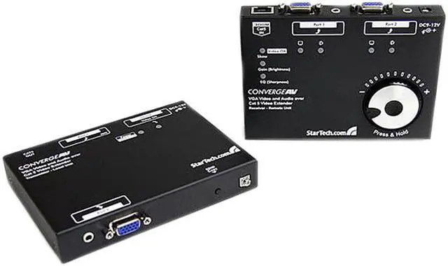 Main image of StarTech.com Long Range VGA over Cat5 Video Extender ST122UTPAL