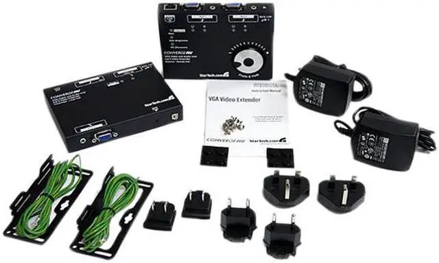 Alt view image 4 of 4 - StarTech.com Long Range VGA over Cat5 Video Extender ST122UTPAL