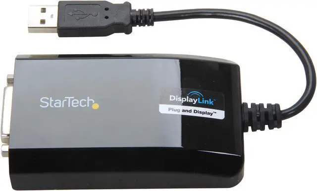 Alt view image 2 of 4 - StarTech.com USB2DVIPRO2 USB to DVI Adapter - External USB Video Graphics Card for PC and MAC- 1920x1200
