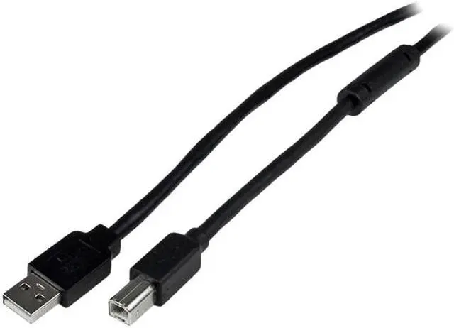 Main image of StarTech.com 20m / 65 ft Active USB 2.0 A to B Cable - M/M