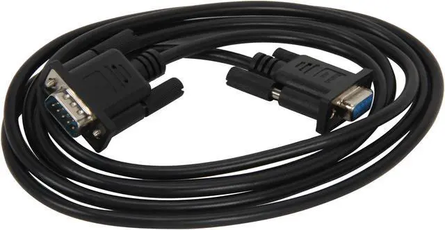 Alt view image 2 of 3 - StarTech SCNM9FM2MBK 2m Black DB9 RS232 Serial Null Modem Cable F/M