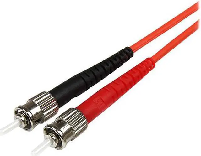 Alt view image 2 of 3 - StarTech.com 50FIBLCST5 16.4 ft. 5m Multimode 50/125 Duplex Fiber Patch Cable LC - ST Male to Male