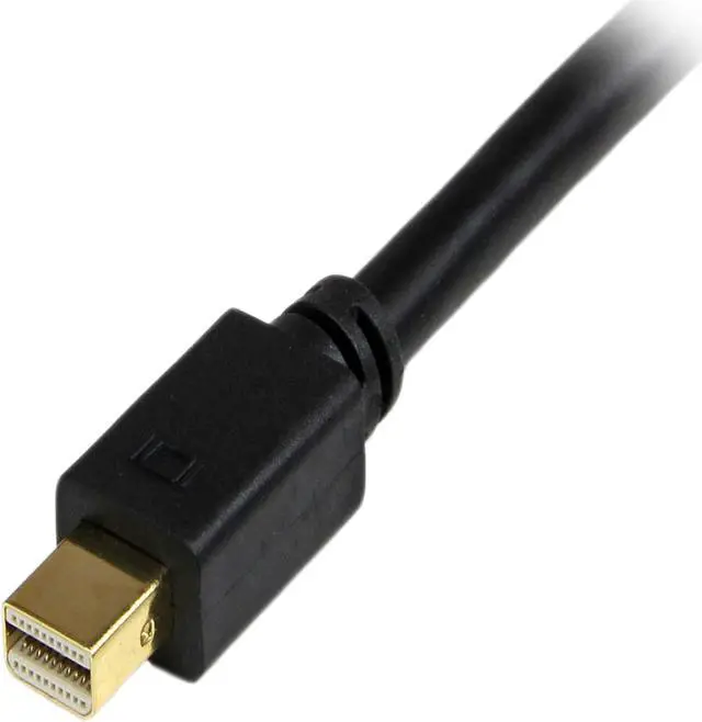 Alt view image 4 of 5 - StarTech.com MDP2DVIMM6B 6 ft Mini DisplayPort to DVI Adapter Cable - Mini DP to DVI Video Converter - MDP to DVI Cable for Mac / PC 1920x1200 - 1 pack