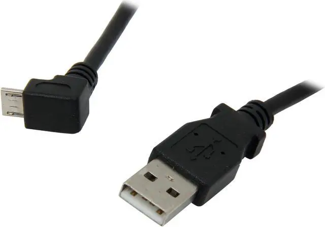 Main image of StarTech USBAUB2MU 2m Micro USB Cable - A to Up Angle Micro B