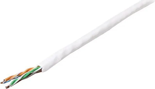 Main image of StarTech.com WIR5ECMRWH 1000 ft. Cat 5E White Solid UTP Riser Ethernet Cable - Bulk Roll
