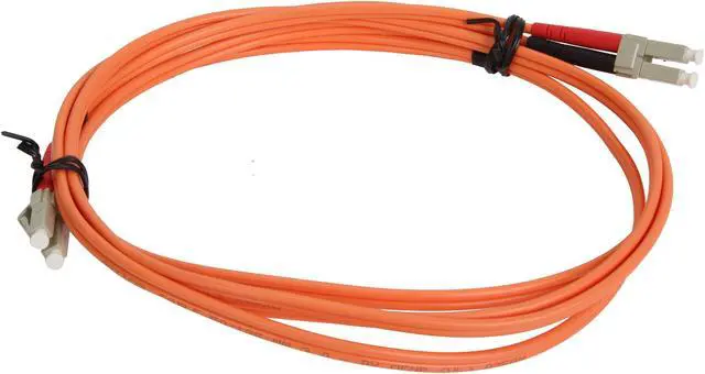 Alt view image 2 of 3 - StarTech.com 50FIBPLCLC2 6.6 ft [2 m] OFNP Plenum Multimode 50/125 Duplex Fiber Patch Cable LC - LC Male to Male