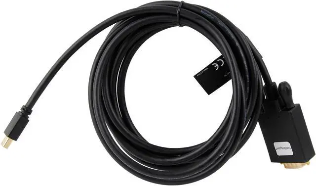Alt view image 2 of 3 - StarTech.com Model MDP2VGAMM10B Mini DisplayPort to VGA Adapter Converter Cable 1920 x 1200 Male to Male