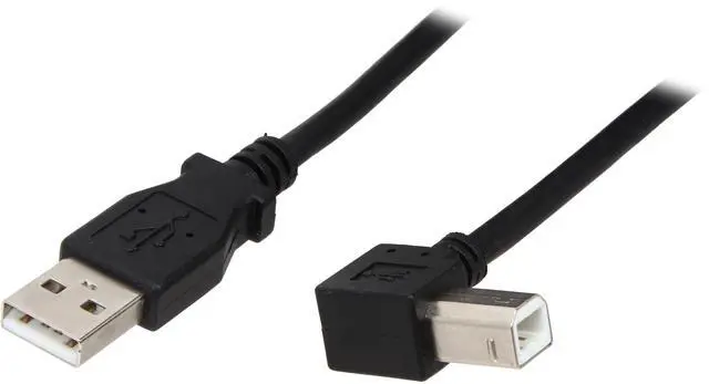 Main image of StarTech.com USB 2.0 A to Right Angle B Cable - M/M