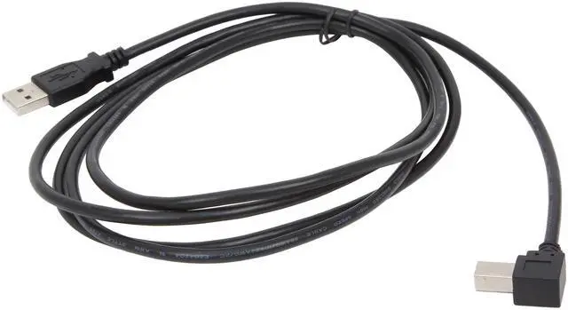 Alt view image 2 of 3 - StarTech.com USB 2.0 A to Right Angle B Cable - M/M