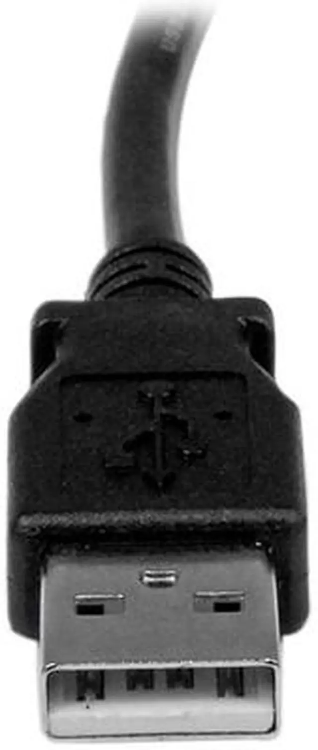 Alt view image 3 of 5 - StarTech.com 1m USB 2.0 A to Right Angle B Cable - M/M