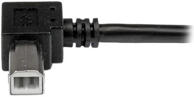 Alt view image 5 of 5 - StarTech.com 1m USB 2.0 A to Right Angle B Cable - M/M