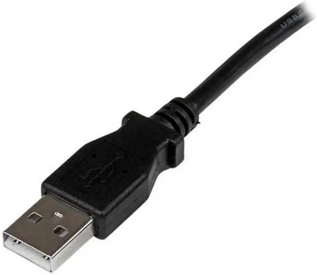 Alt view image 2 of 5 - Startech USBAB3MR 3m USB 2.0 A to Right Angle B Cable - M/M