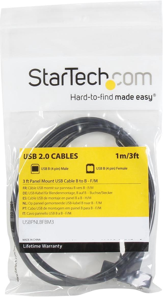 Yellow Cable câble usb a vers usb b 3 m