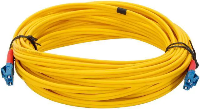 Alt view image 2 of 3 - StarTech.com SMFIBLCLC10 32.81 ft. (10m) Single Mode Duplex Fiber Patch Cable LC-LC M-M Male to Male