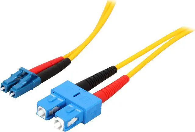 Main image of StarTech.com SMFIBLCSC7 23 ft [7 m] Single Mode Duplex Fiber Patch Cable