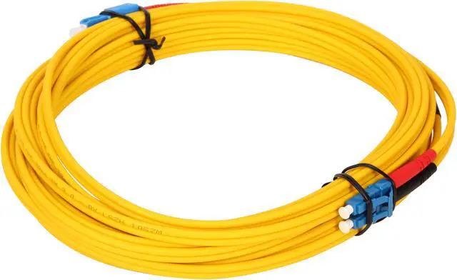 Alt view image 2 of 3 - StarTech.com SMFIBLCSC7 23 ft [7 m] Single Mode Duplex Fiber Patch Cable