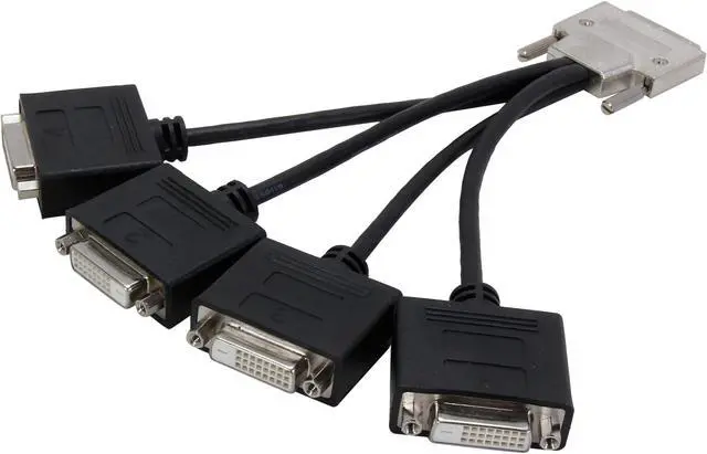 Main image of StarTech.com VHDCI24DVI No VHDCI to Quad DVI Splitter Breakout Cable