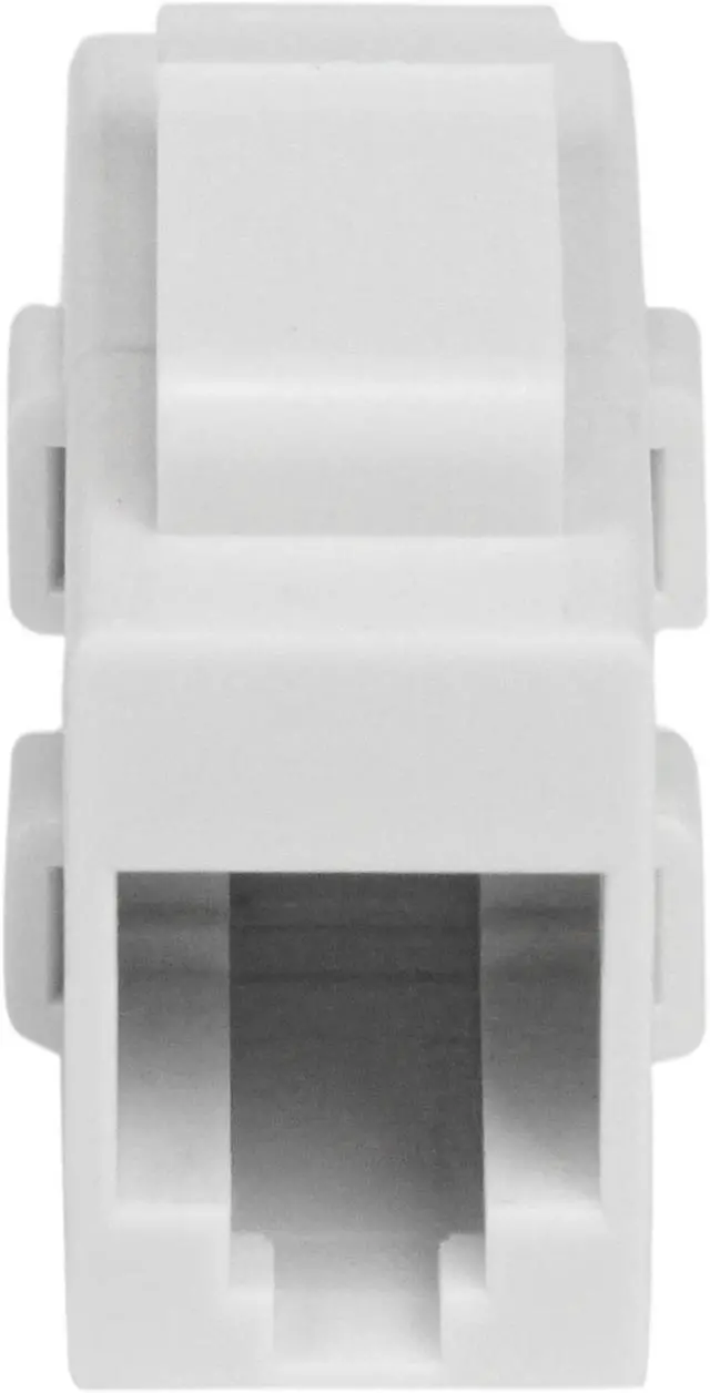Alt view image 3 of 3 - StarTech.com White Cat 6 RJ45 Keystone Jack Network Coupler - F/F