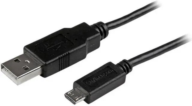 Main image of StarTech.com 1 ft Mobile Charge Sync USB to Slim Micro USB Cable for Smartphones and Tablets - A to Micro B