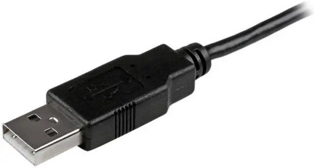 Alt view image 2 of 3 - StarTech.com 1 ft Mobile Charge Sync USB to Slim Micro USB Cable for Smartphones and Tablets - A to Micro B
