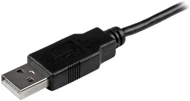 Alt view image 2 of 3 - StarTech USBAUB15CMBK 15cm (6in) Mobile Charge Sync USB to Slim Micro USB Cable for Smartphones and Tablets - A to Micro B