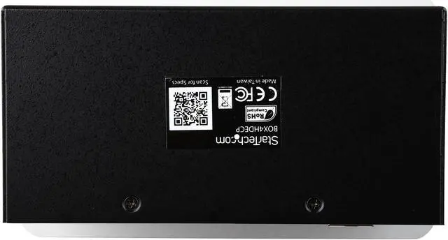 Alt view image 5 of 7 - StarTech  BOX4HDECP  Conference Table Connectivity Box - HDMI / VGA / Mini DisplayPort to HDMI Output with Fast Charge USB Port