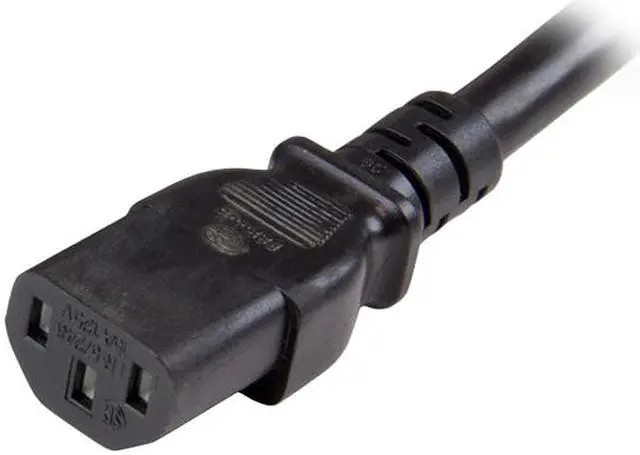 Alt view image 3 of 4 - StarTech.com PXTC13C20143 3 ft. Computer power cord - C13 to C20, 14 AWG Female to Female