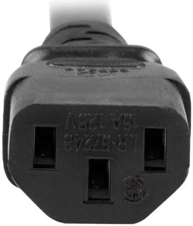 Alt view image 4 of 4 - StarTech.com PXTC13C20143 3 ft. Computer power cord - C13 to C20, 14 AWG Female to Female