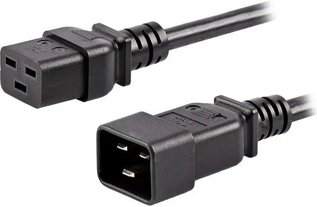 Main image of StarTech.com Model PXTC19201410 10 ft. Computer power cord - C19 to C20, 14 AWG Female to Female