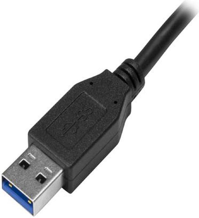 Alt view image 3 of 4 - StarTech.com USB to USB C Cable - 3 ft. / 1m - 10 Gbps - USB-C to USB-A - USB 3.1 Cable - USB Type C (USB31AC1M)