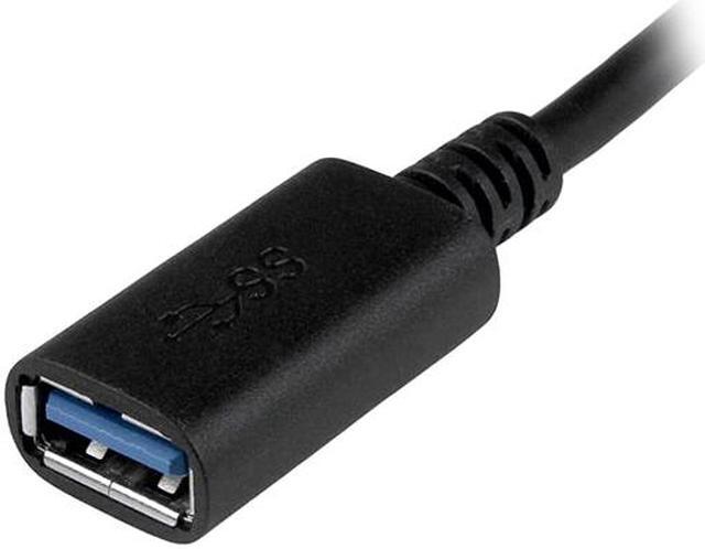 Alt view image 3 of 3 - StarTech.com USB31CAADP USB-C to USB Adapter - 6in - USB-IF Certified - USB-C to USB-A - USB 3.1 Gen 1 - USB C Adapter - USB Type C