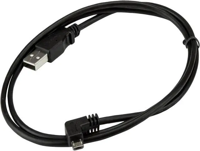 Alt view image 5 of 5 - StarTech.com 1m 3 ft Right Angle Micro-USB Charge-and-Sync Cable M/M - USB 2.0 A to Micro-USB - 28/24 AWG