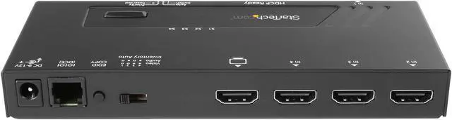 Alt view image 4 of 6 - StarTech.com VS421HD4KA 4-Port HDMI Automatic Video Switch - 4K with Fast Switching