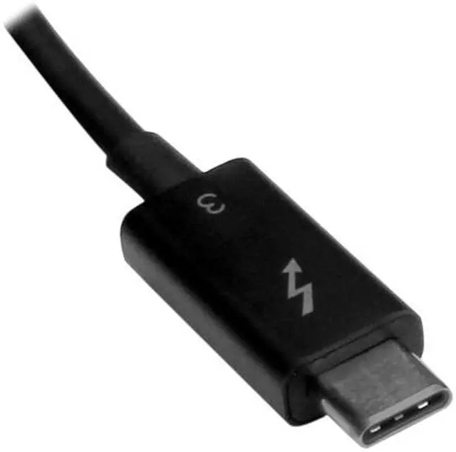 Alt view image 4 of 5 - StarTech.com TBT3TBTADAP Thunderbolt 3 to Thunderbolt 2 Adapter - Backward Compatible - USB C to Mini DisplayPort - USB-C to Thunderbolt 2