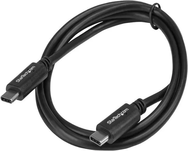Alt view image 4 of 4 - StarTech.com 1m 3 ft USB C Cable - M/M - USB 2.0 - USB Type C Cable - Compatible with USB C laptops & mobile devices such as Apple MacBook, Dell XPS, Nexus 6P / 5X & more