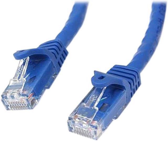 Main image of StarTech.com N6PATC7MBL 22.97 ft. Cat 6 Blue Patch Cable w/ Snagless RJ45