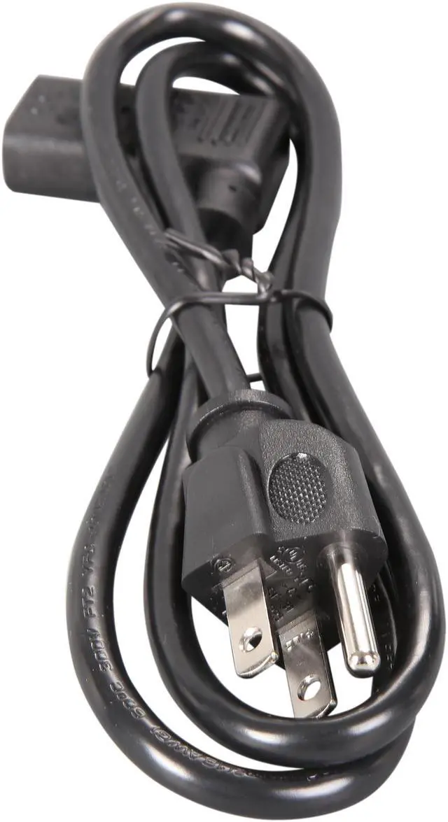 Alt view image 3 of 4 - StarTech.com PXT101L3 3 ft. Computer Power Cord - NEMA 5-15P to Right-Angle C13