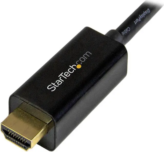 Alt view image 4 of 6 - StarTech Model MDP2HDMM3MB 10 ft. Mini DisplayPort to HDMI Adapter Cable 4K 30Hz M-M